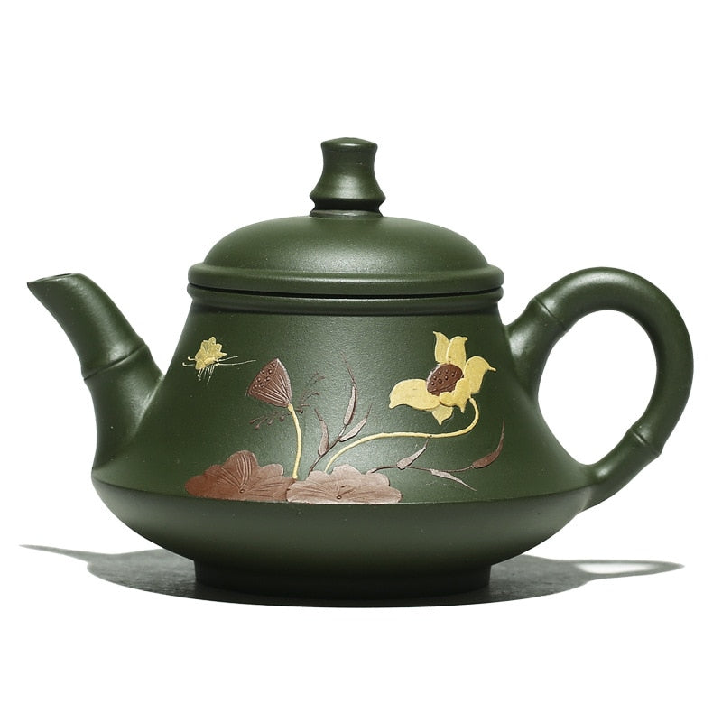 Yixing Lotus Fragrant Teapots