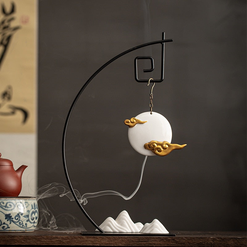 Creative Backflow Incense Holder For Christmas Gifts