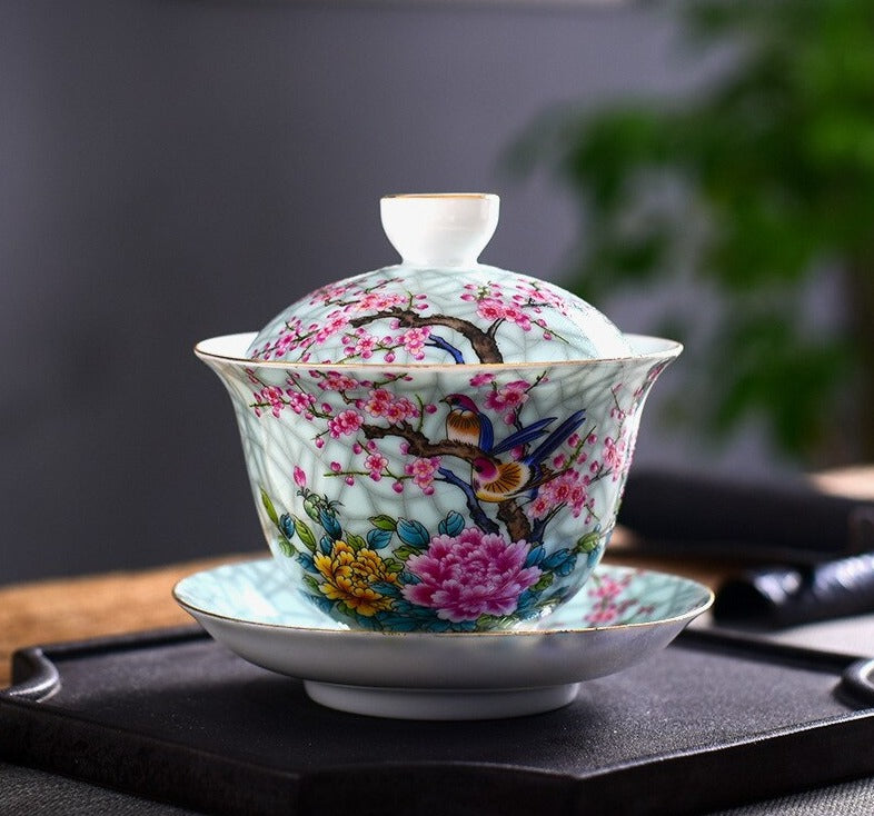 Un Gaiwan chinois traditionnel