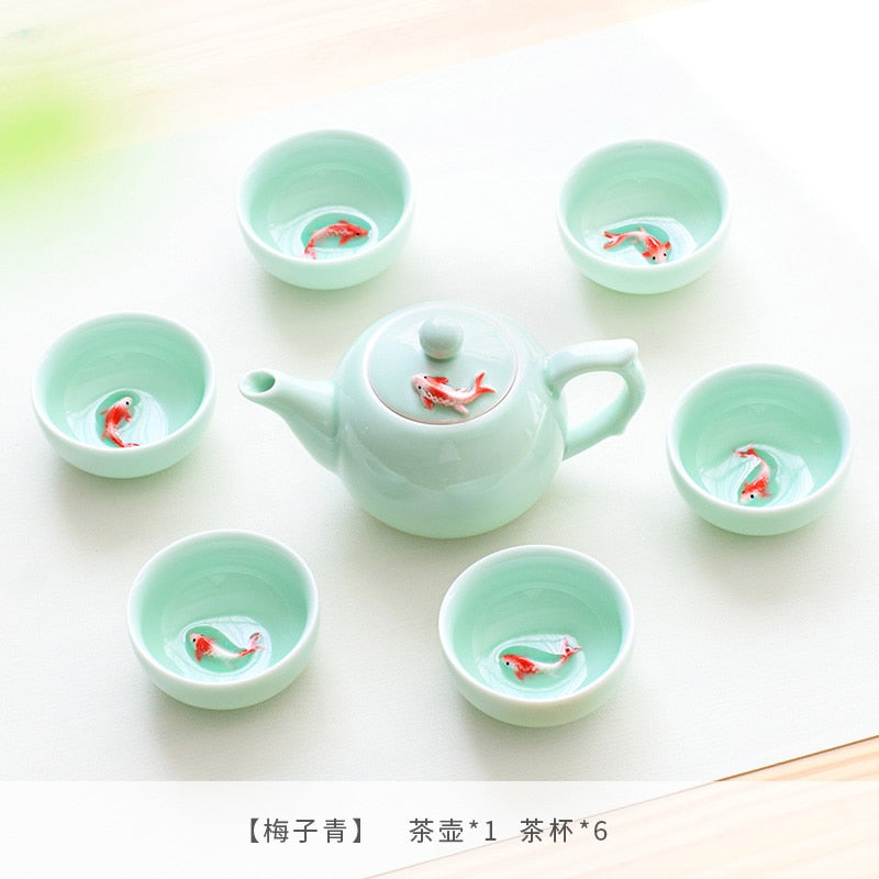 Porcelain Chinese Tea Set