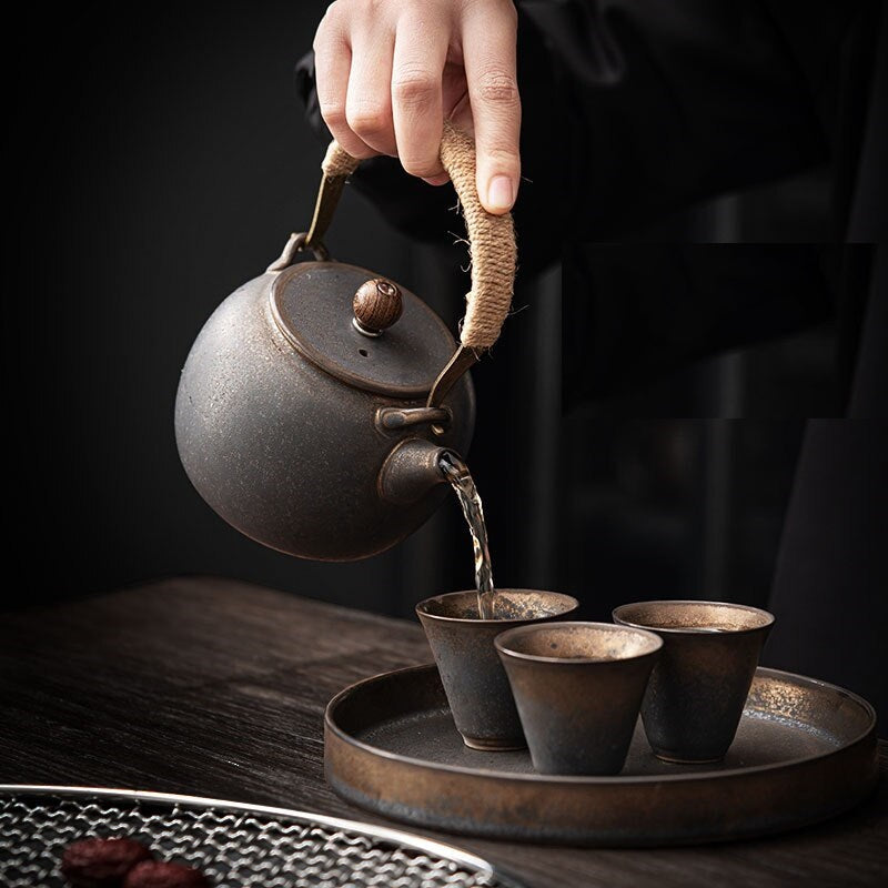 Japanese Zen Stone Style Teapot | Best Japanese teapot