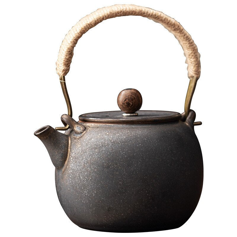 Japansk Zen Stone Style Teapot | Bedste japanske tekande
