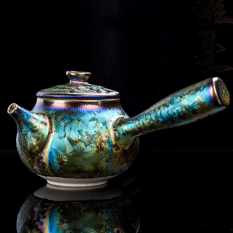 Teiera da kung ceramica colorata padrone
