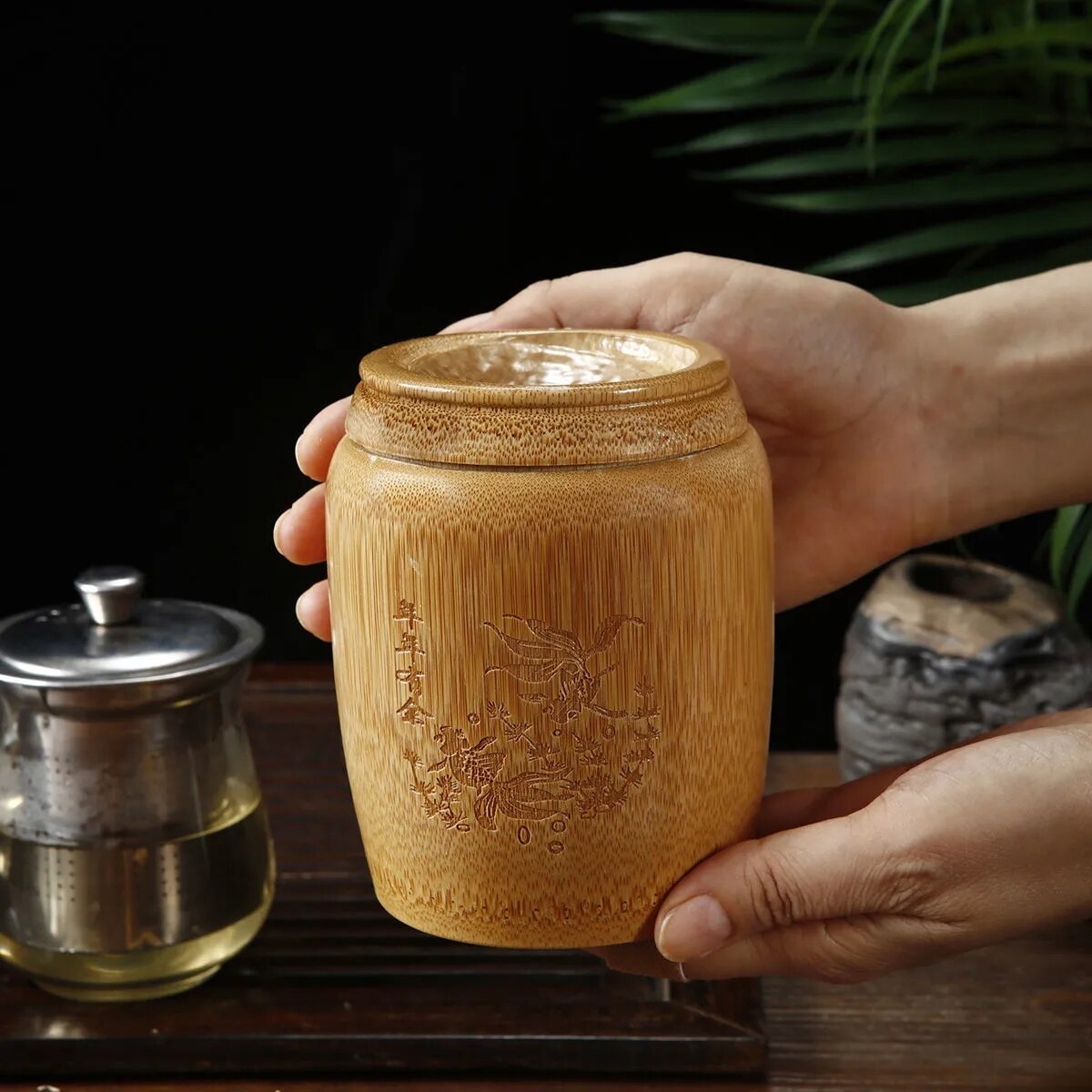 bamboo canister 