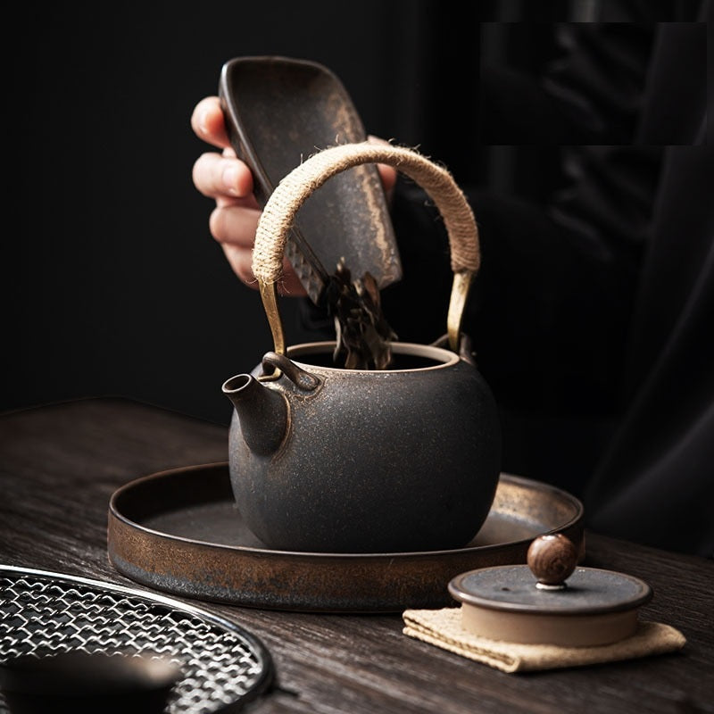 إبريق شاي على طراز حجر زن الياباني | أفضل إبريق الشاي الياباني