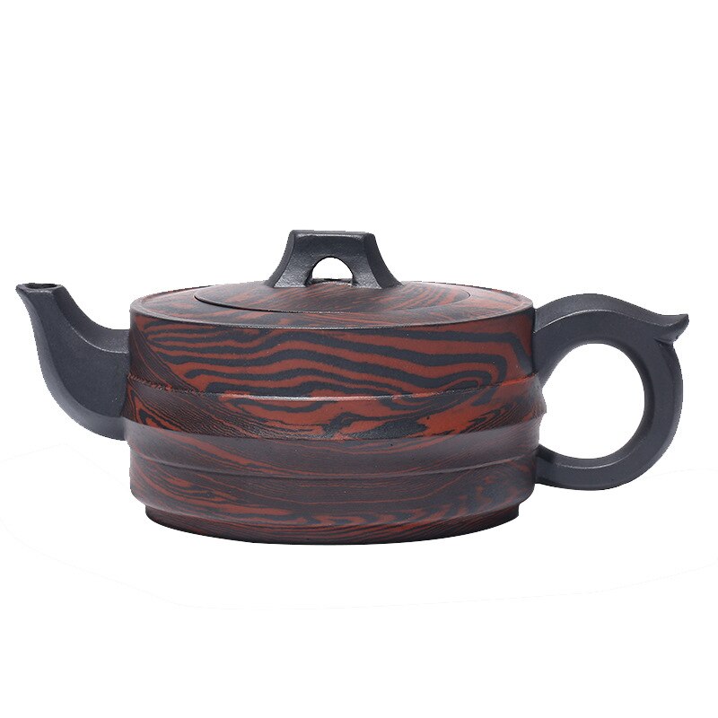 إبريق شاي مصنوع يدويًا من الطين الأرجواني من ييشينغ للشاي الصيني الأسود والأخضر النقي
