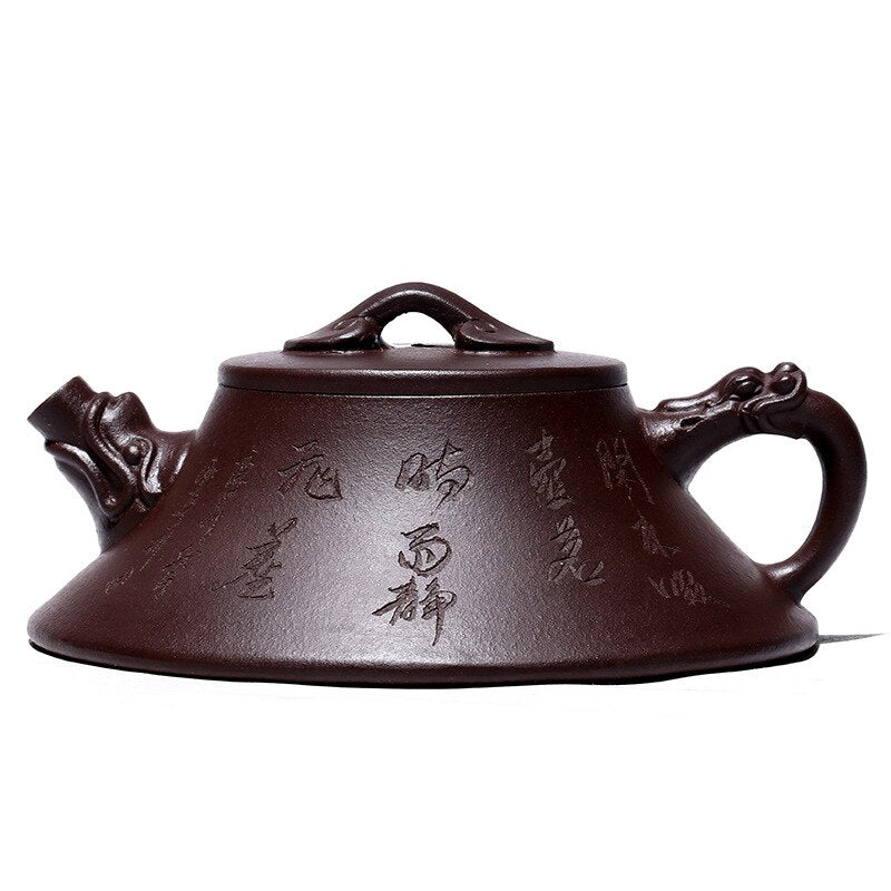 Yixing buatan tangan longcheng ruyi teapot