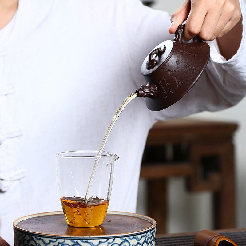 Yixing ręcznie robiony czajnik Longcheng Ruyi