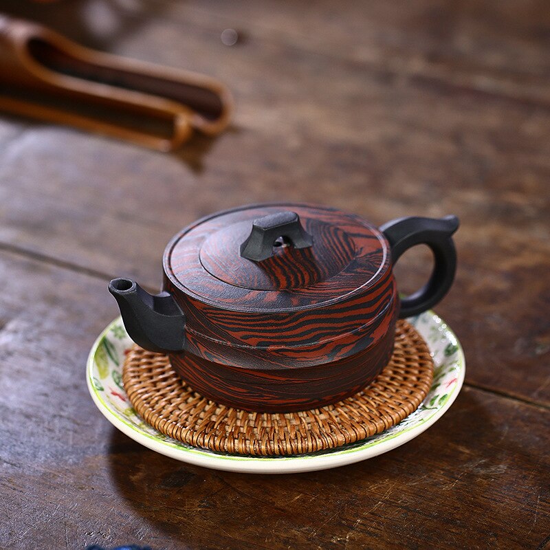 Yixing Purple Clay handgefertigte Teekanne für reinen grünen schwarzen chinesischen Tee