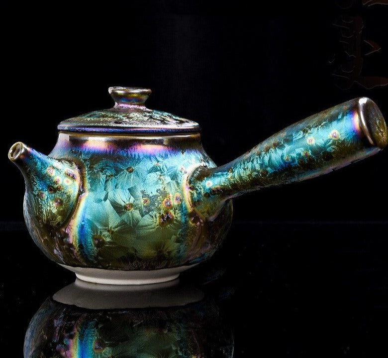 Master Colorful Ceramic Kung Fu Teapot