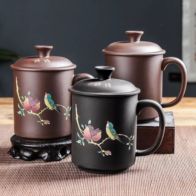 Simple Yixing Purple Clay Tea Cup